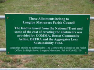 Langton Matravers allotments
